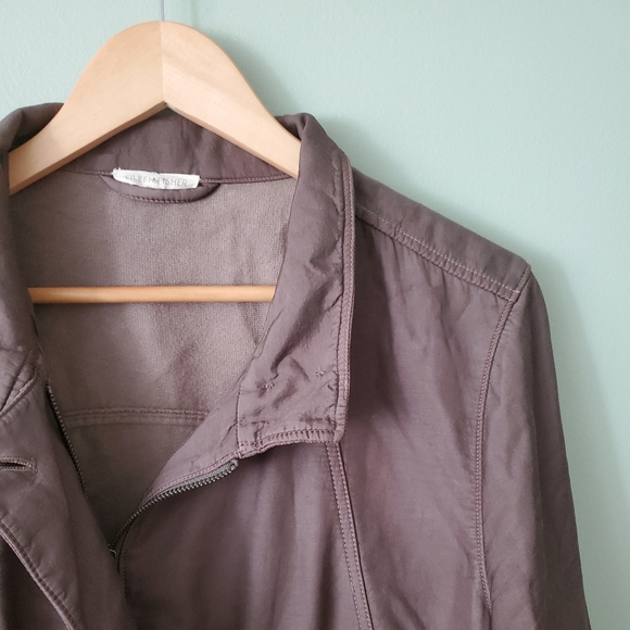 Eileen Fisher cotton brown/taupe jacket la… - Picture 5 of 13
